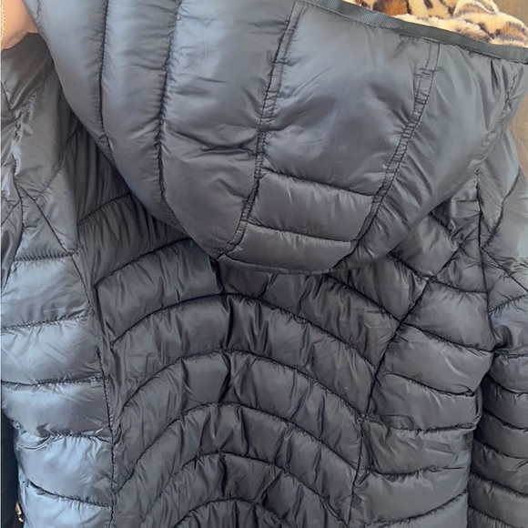 BLACK REVERSIBLE PUFFER JACKET - Picture 4 of 4